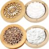 4Pcs Aroma Stone Set, Passive Diffuser, Passive Diffusers for Essential Oils Suitable for Create a Spatial Atmosphere